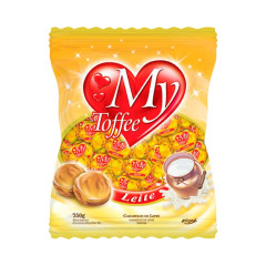 BALA MY TOFFEE  500 GR LEITE